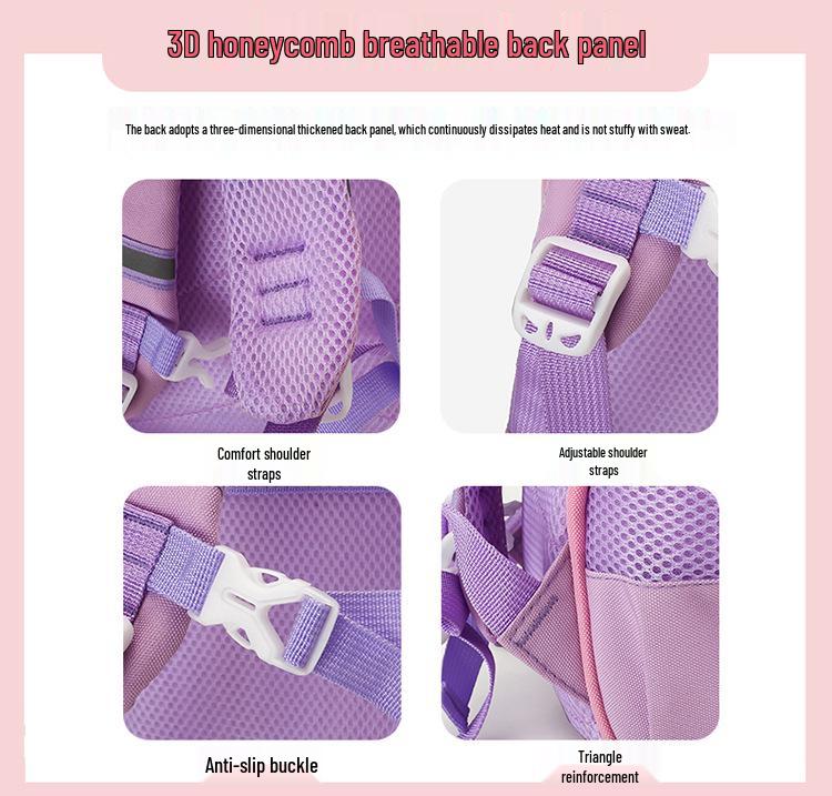 Cartable Mignon de Dessin Animé: Sac à dos léger à double bretelle pour élèves de maternelle et des premières années