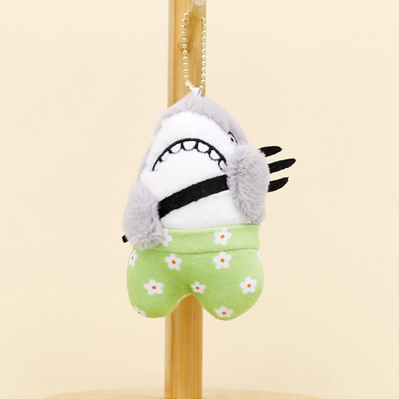 

Плюшевая акула Очаровательный брелок Милая и забавная рыба Мягкая игрушка с набивкой из ПП хлопка SharkFork