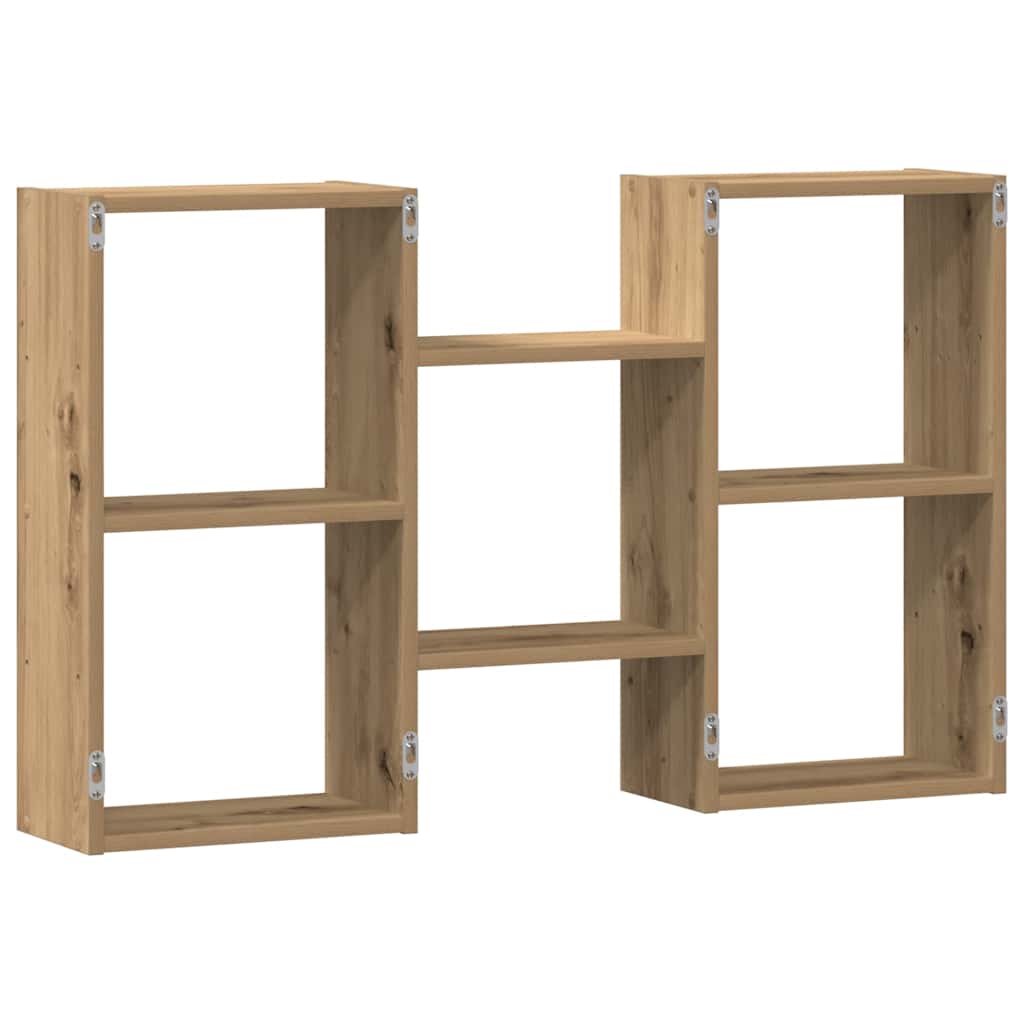 Wall Shelf Artisan Oak 96x18x60 Cm Engineered Wood