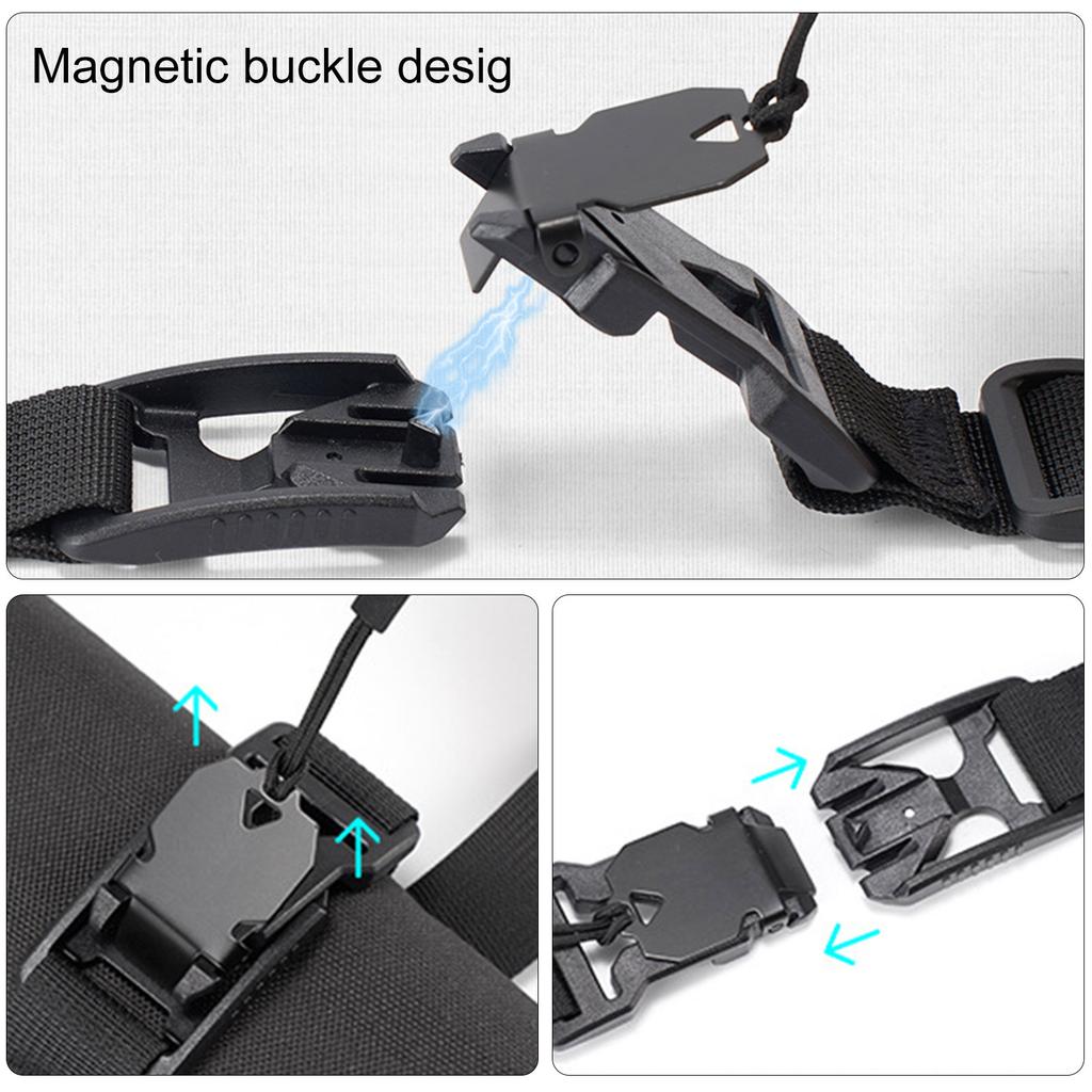 Adjustable Magnetic Buckle Chest Strap For Backpacks Comfort Fit Backpack Strap With Quick Release For Hiking Jogging