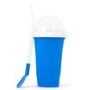 Schnellgefrorene Smoothie-Becher, Slushy-Eismaschine, Milchshake-Kühlbecher, Silikon-Squeeze-Slushy-Becher, DIY, selbstgemachte Gefriergetränke