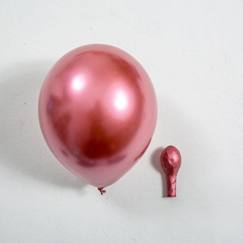 Pearlescent Metal Balloons - 5", 10", 12" for Wedding, Party, Mall Decorations & Anniversaries