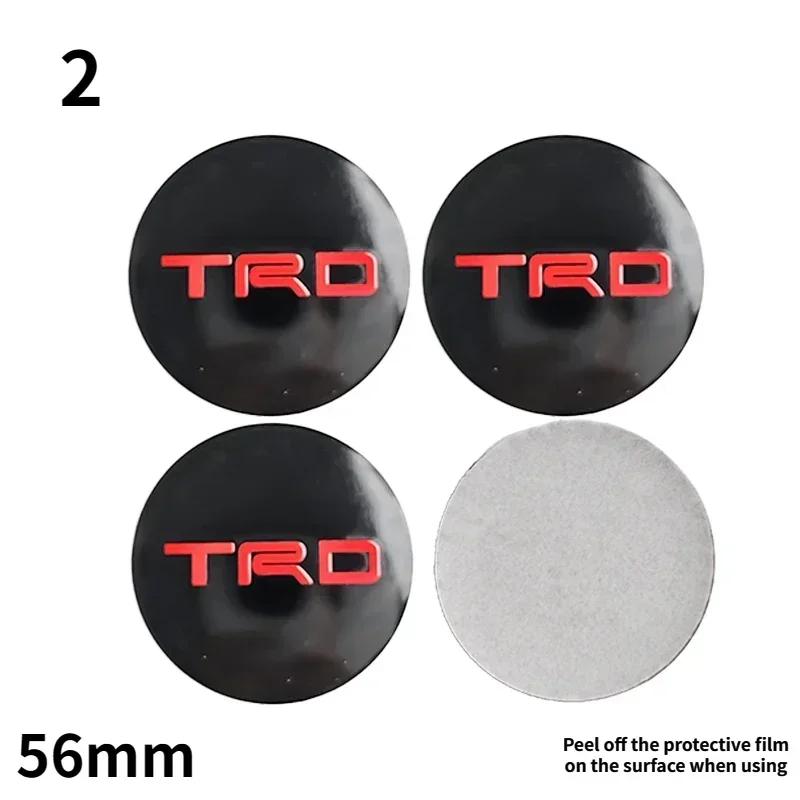 Car styling 56mm 64mm Car Tyre Wheel Center Hub Cap Badge sticker For Toyota C-hr Prado Rav4 Yaris Hilux Prius Corolla Camry