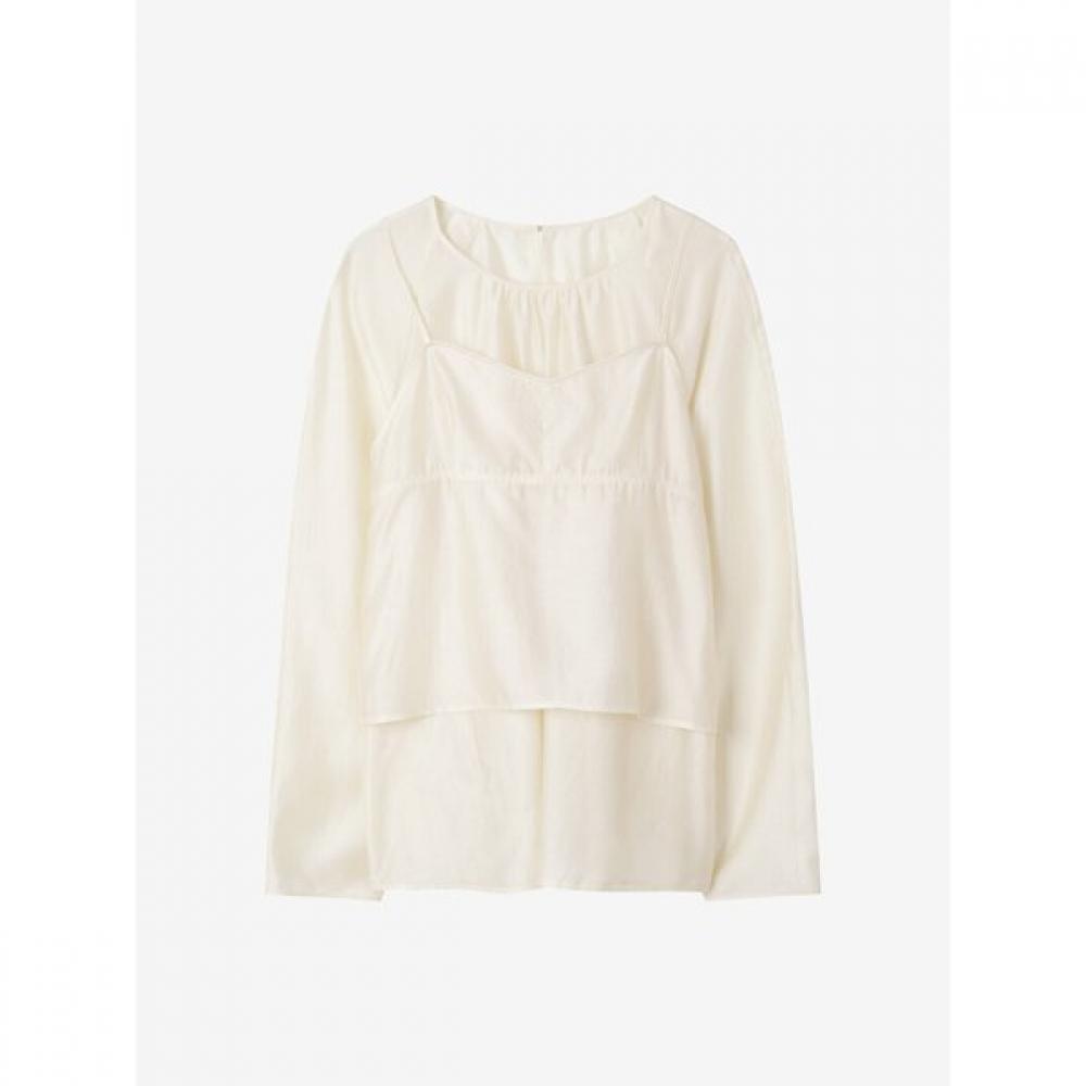 Cc Collect. Bustier Layered Blouse C253msc006