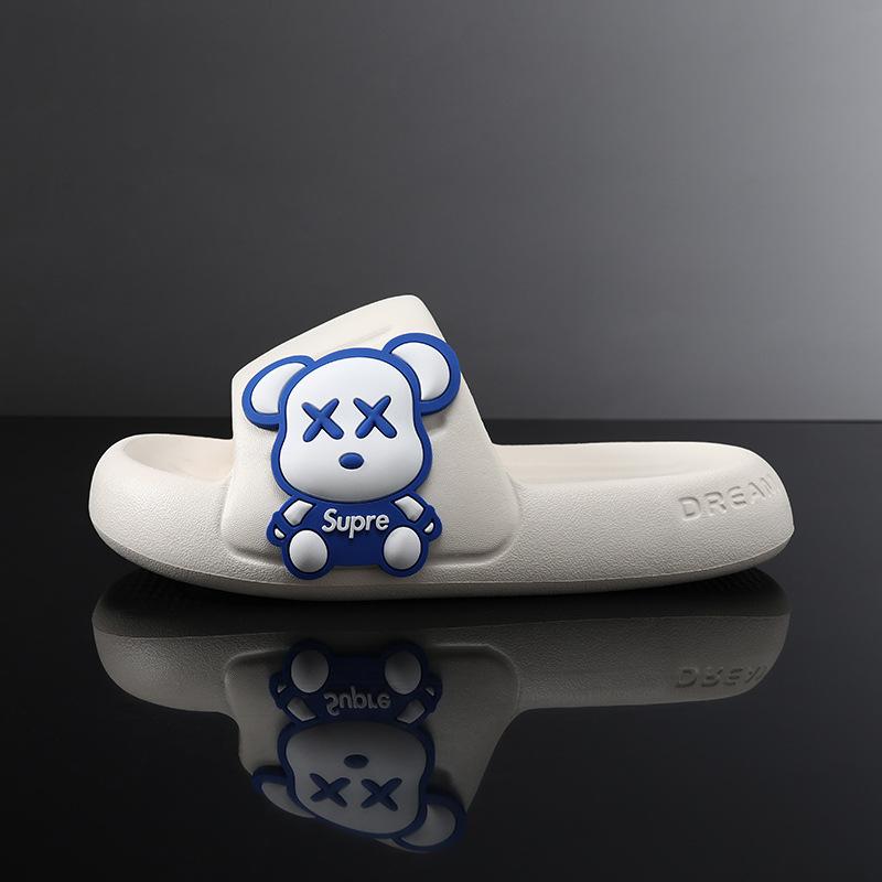 

Stylish And Snug Summer Slippers For Kids Featuring Cartoon Designs In Sizes Various OffWhite,170