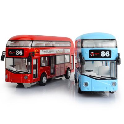 double decker bus toy model