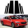 Für Vauxhall Insignia 2018-2022 B C-Säulen-Aufkleber Fenster Türsäulen-Zierleisten Abdeckung Dekoration Styling-Zubehör