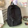 Designed Minimally Backpack With Solid Color Design For School And Activities