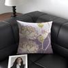 Lotus Luxury Cushion Cover Natural Linen Organic Fabric DoubleSided Printing Sofa Home Decor Gift Pillow Case