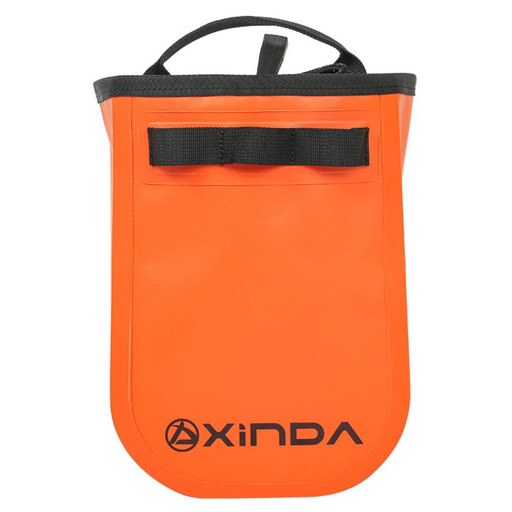 

Waterproof High-Altitude Operation Tool Bag 4L Wear-resistant Climbing Gear Equipment Bag Drawstring Multipurpose Pouch помаранчевий