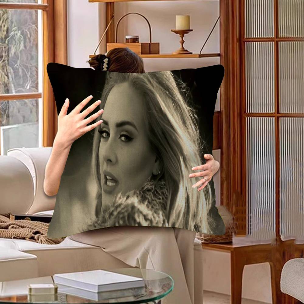 Singer Adele Cushion Cover Inches Farmhouse Decor Home Throw Pillow Covers For Couch Decorations
