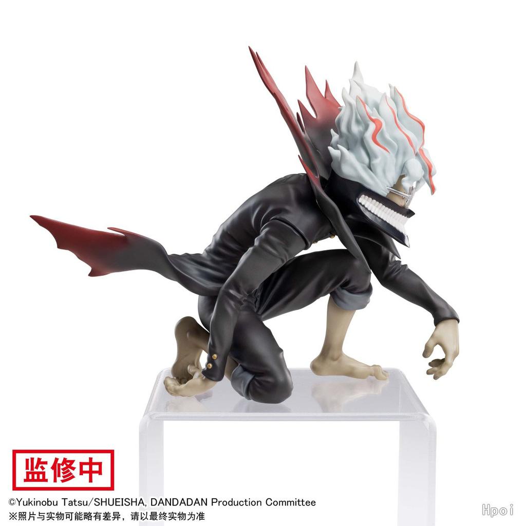 11CM Anime Dandadan Takakura Ken Figure Squat Position Anime Cool Model Toys And Gift Collection Decorative Ornaments PVC