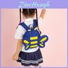 Adorabile Zainetto per Bambini a Forma di Ape dei Cartoni Animati Per Bambini e Bambine Con Materiale in Nylon Traspirante e Impermeabile