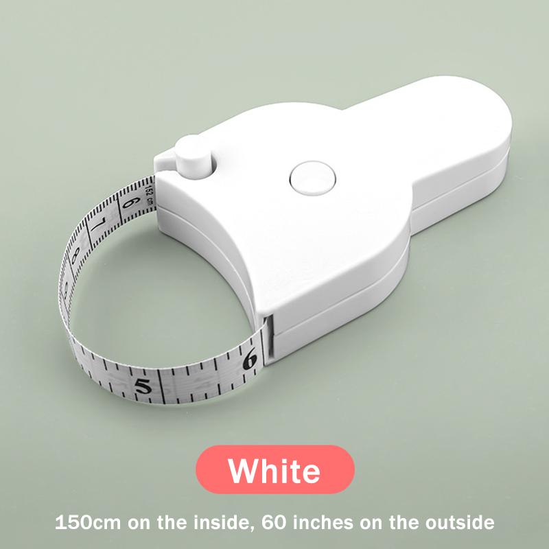 

Automatic Telescopic Tape Measure Body Measuring Tape Sewing Ruler Tools Centimeter Tapes for Body Foot Legs Meter Measure Tools белый