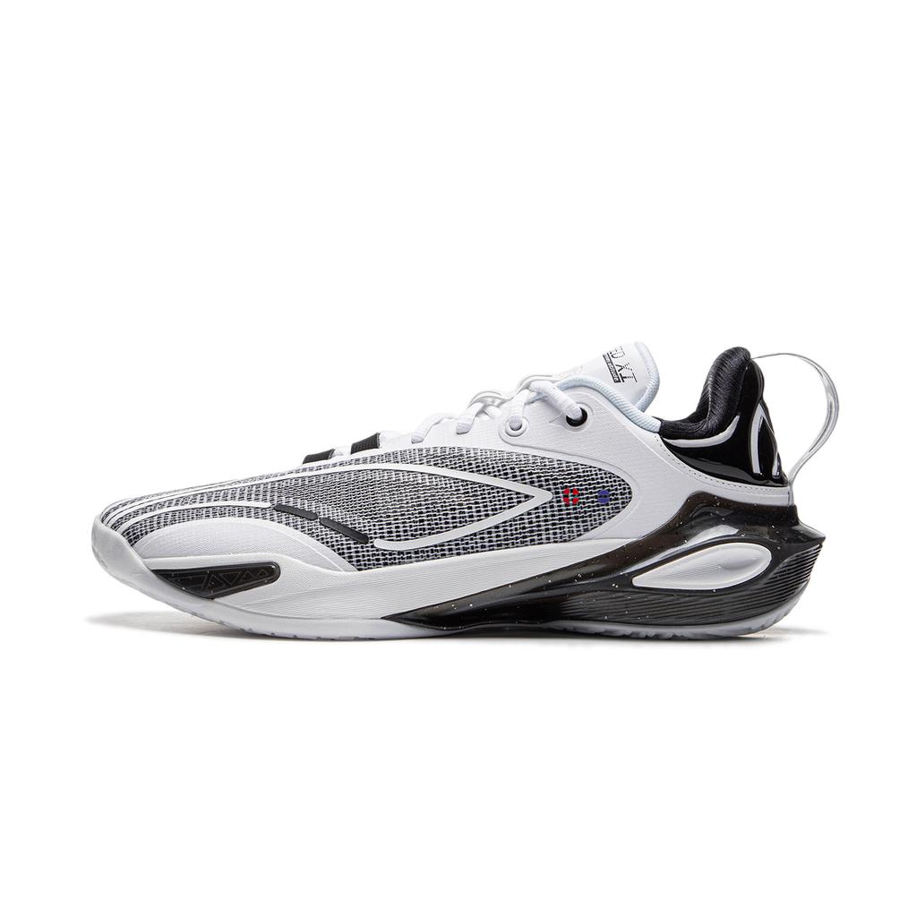 LiNing Flash 11 Basketball Shoes Men's Low-Top Double Bounse Full-Sole Bounse Quick Break Cushion Grip Stability Lightweight Support ABAP053-6