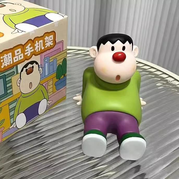 Shin-chan Anime Phone Holder: Cute Selfie and Streaming Stand for Students