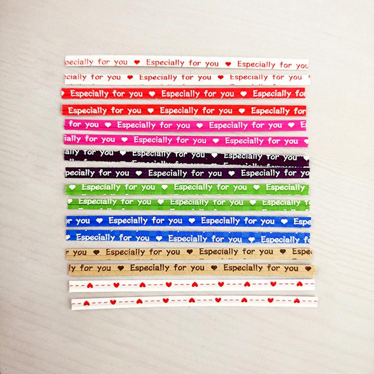 Multicolor Lollipop Tie Wire for Sealing Biscuit and Pastry Bags