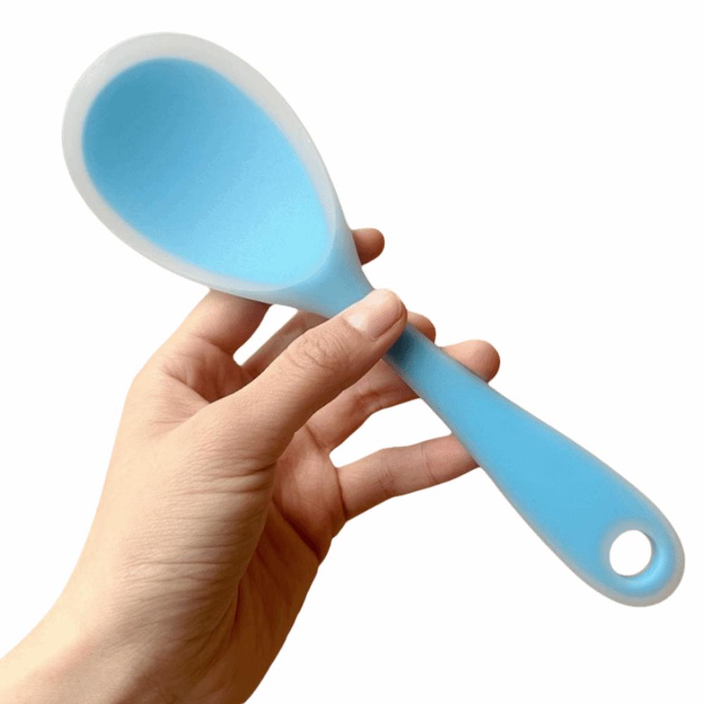 Food Grade Silicone Rice Spoons Heat Resistant Mixing Spoon Kitchen Utensils  Cooker Use