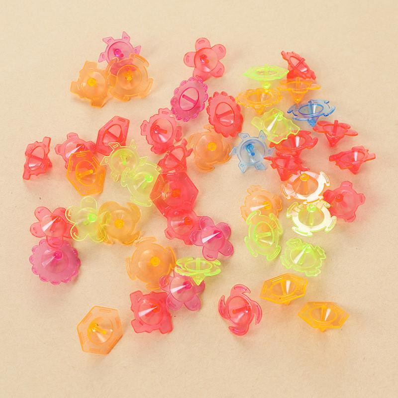 Twist Hand Kids Transparent Gyroscope With Clear Material For Collection Play