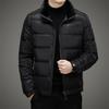 Mens Short Winter Down Jacket With Stand Collar 90% White Duck Warm Windproof Casual Coat Daily Wear