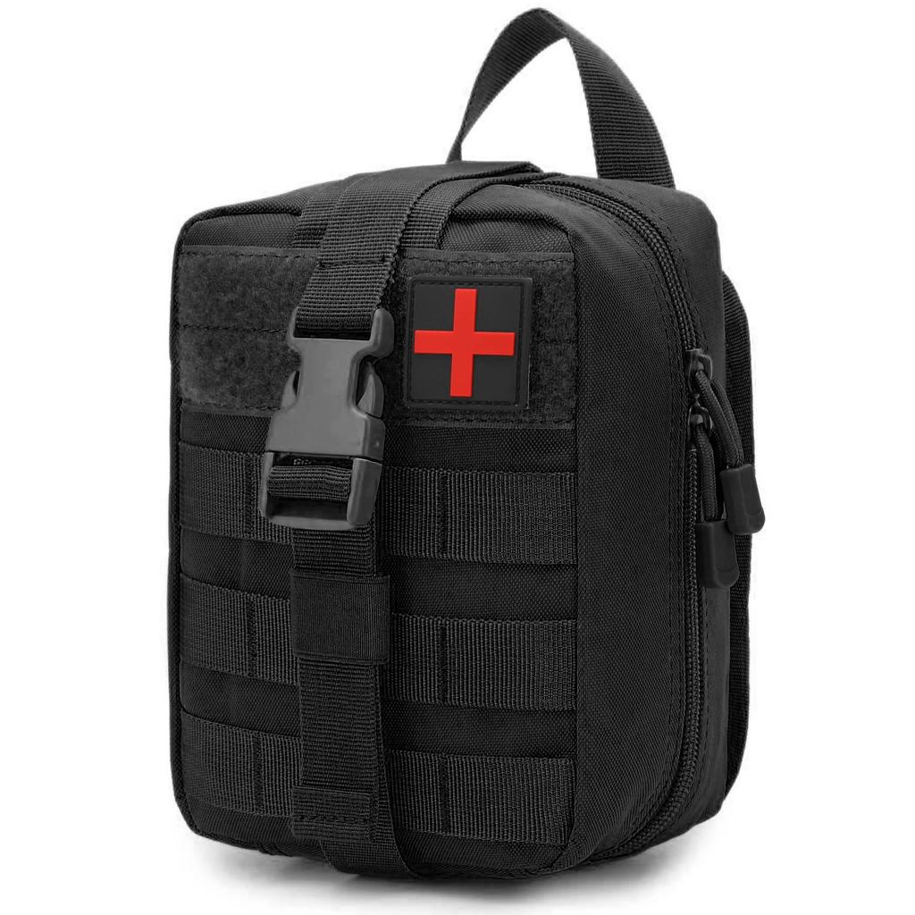 Hunting Molle Pouch EDC Tool Bag IFAK Waist Pack Survival Emergency Medical First Aid Kit Outdoor Camping Hiking Accessories