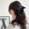 Elegant Banana Gripper Bowknot Design Twist Clip Ponytail Clip  Women Headwear Hair Accessories