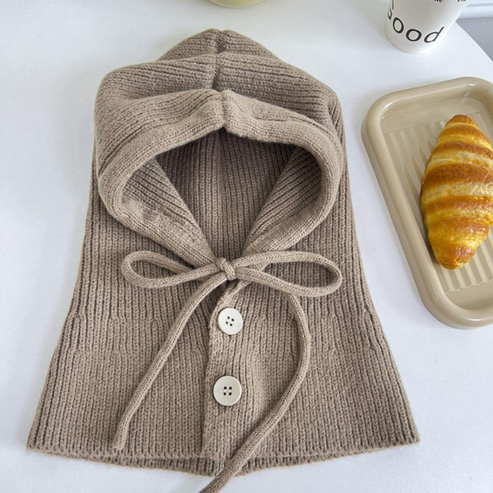 Beanie Ear Protection Hat Pullover Hat Winter Cap Cute Balaclava Hat  Winter/Autumn