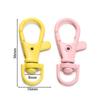 5/10Pcs Colorful Swivel Lobster Clasp Hooks Keychain Split Key Ring Connector for Bag Key Chain DIY Jewelry Making Supplies