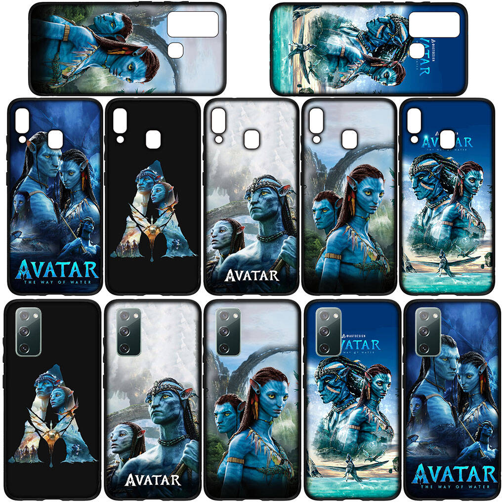 for Samsung Galaxy S25 S24 S23 S22 Ultra FE Plus A17 A37 A57 A56 A55 A06 A16 A15 A36 A26 A35 A05 A25 A54 Phone Case Kawaii Avatars The Way of Water