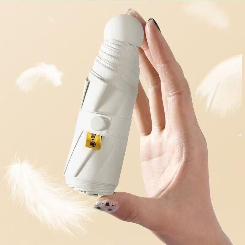 

Douyin Ultra-Light UV Protection Pocket Capsule Umbrella - 50% Off, Rain or Shine!