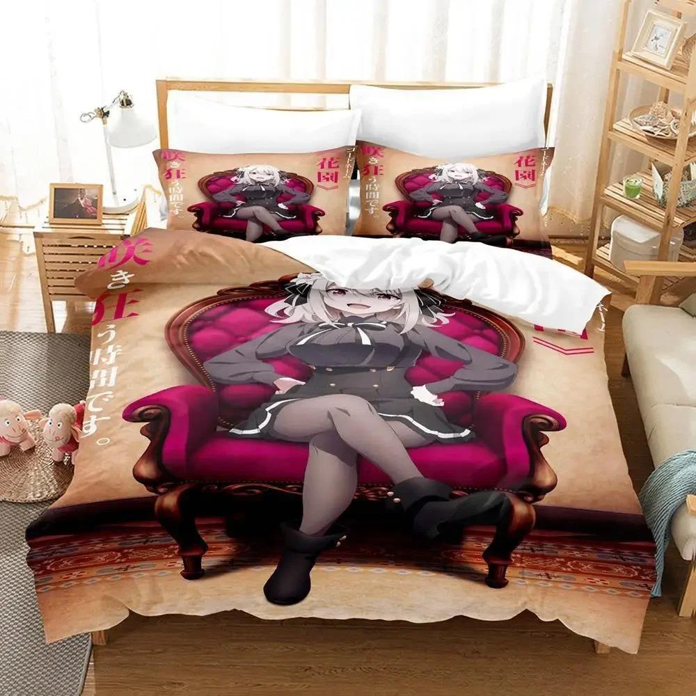 Spy Classroom Bedding Set Single Twin Full Queen King Size Bed Set Adult Kid Bedroom Duvet Cover Sets 3D Anime Bed Sheet Set