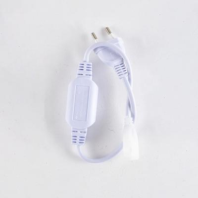 High Quality 220V Waterproof Light With Plug Cob Led Strip Plug Accessories High Voltage Light Bar Connector