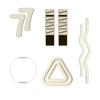 Best Selling Low Saturation Beige Pilates Training Set, Home Fitness Workout Kit for Leg & Hip Shaping