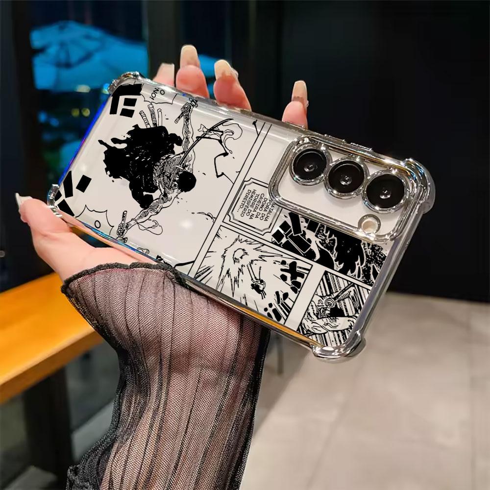 Roronoa Zoro One Pieces Manga Coque For Galaxy S26 Ultra Phone Case For Samsung S26 S25 S24 S23 S21 Ultra S20 FE S25 Plus Cover