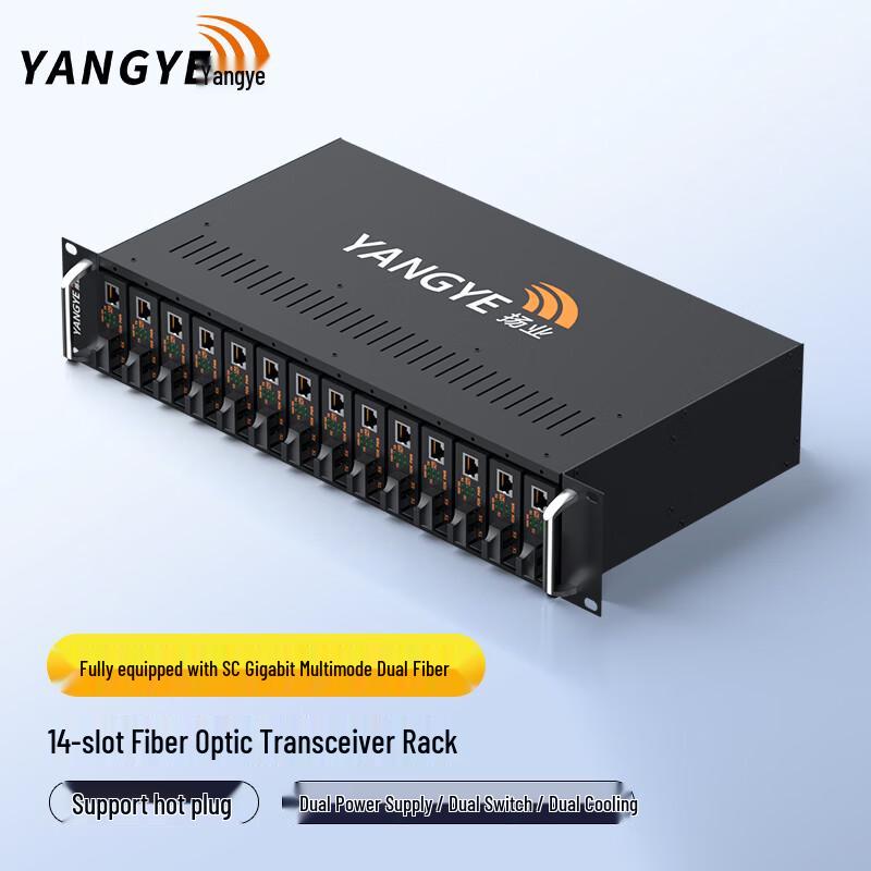 Yangye Centralized Fiber Optic Transceiver Rack