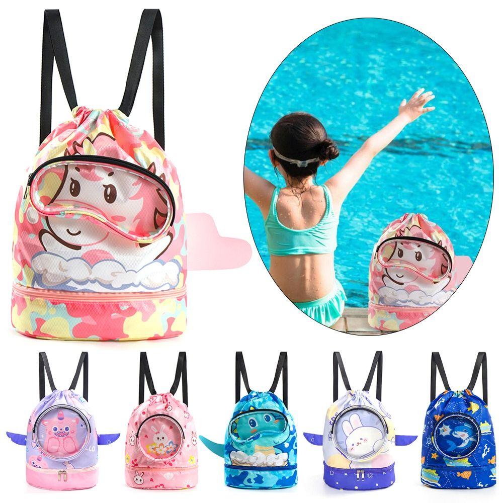 Swim Backpack Kid Swim Bag Travel Fitness for Sport Beach Bag Children Swimming Bag  Boy Girl