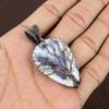 Dendrite Opal Handmade Copper Wire Wrap Jewelry Pendant 2.36" V8U93