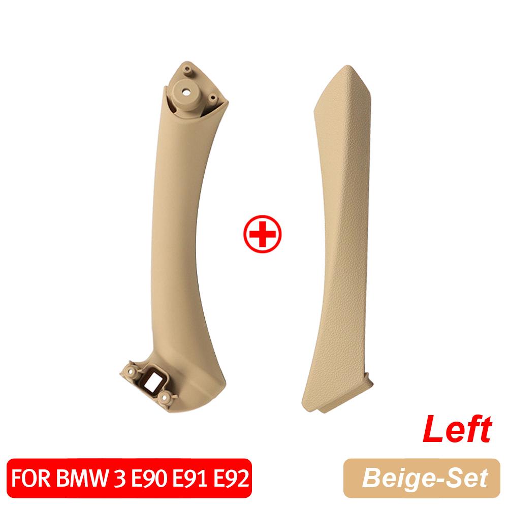 For BMW E90 E91 For BMW 3-Series Car Inner Door Handle Panel Sedan Pull Trim Cover 51417230850 51419150335 51419150340