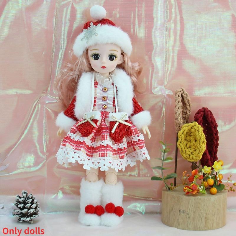 

30cm/12in Bjd Dolls Dressup 21 Moveable Joints 3D Toy with Clothes Shoes Toys Birthday Children s Day Gift