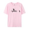 Fishing Heartbeat Cool TShirt Casual Tops Shirts Printed T Shirts Oversized Tshirts Graphic T Shirts