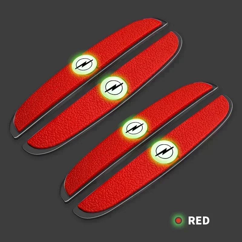 CJB1 Car Door Luminous Anti-collision Strip Protective Stickers For Opel Insignia Astra H G J Antara Vectra Vivaro Corsa C D Zafira B