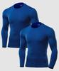 ARMEDES [2Pack] Plain Tech Fit Underlayer Long Sleeve Ar-52 (10 Colors) (C Type)