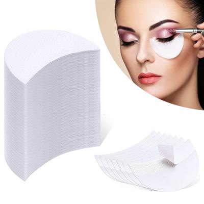 MAYCREATE 100 Pcs Matte Finish Eyeshadow Shields Under Eye Patch, Professional Makeup Eye Shadow Pads Stencils Eye Tips Sticker, Lint Free Eyeshado
