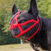 Mesh Breathable Short Nosed Dog Muzzle for Dogs Animals Summer Walking Pet Face Mask Terrier English Bulldog Mascotas Products