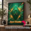Custom Name Werder Bremen FC 5D Diamond Painting Personalized Full Drill Diamond Art Kit Gift