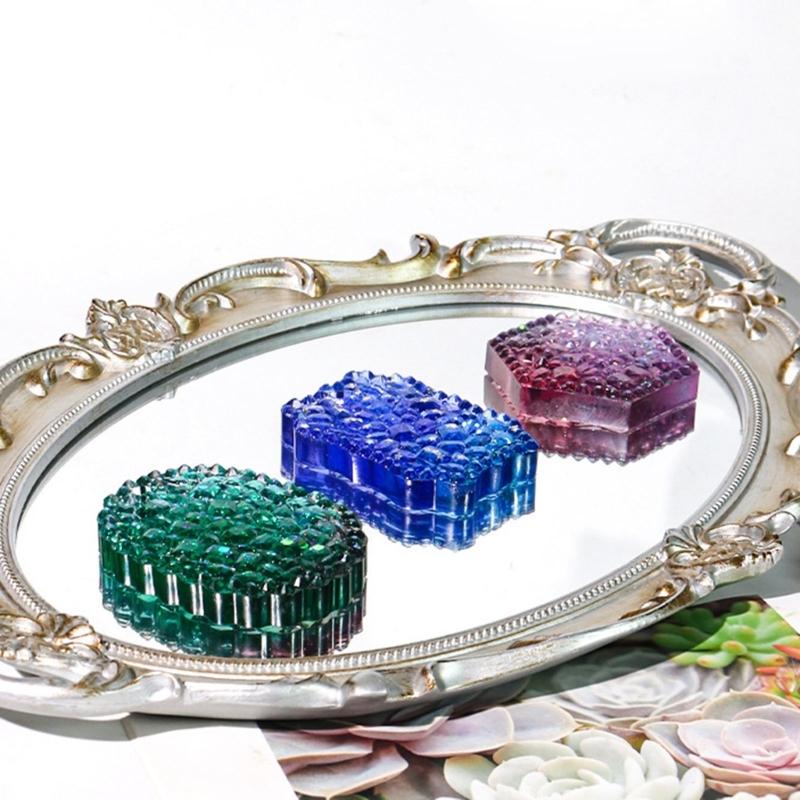 Epoxidic Forme Variate Diamante Listare Matriță Silicon Artizanat Handmade Consumabile pentru Fabricare Bijuterii DIY Mulduri pentru Decorațiuni Interioare