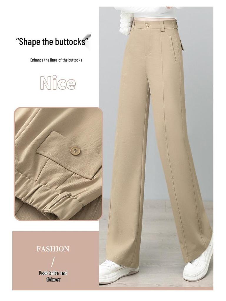 Chic Versatile Wide-Leg Pants for Women - 2026 Spring/Summer Bestseller Loose & Slimming Trousers