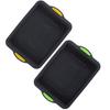 Square Silicone Brownie Baking Mold for Cakes & Bread - DIY Home Baking Pan
