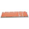 108 Keys PBT Pudding Keycap Set DIY for RGB Mechanical Keyboard, Show Dazzling Lamp Effect. -