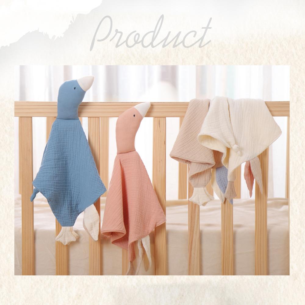 Bebekler için Sevimli Hayvan Güvenlik Battaniyeleri Yumuşak Pamuklu Loveys Bebekler için Yatıştırıcı Havlu Unisex